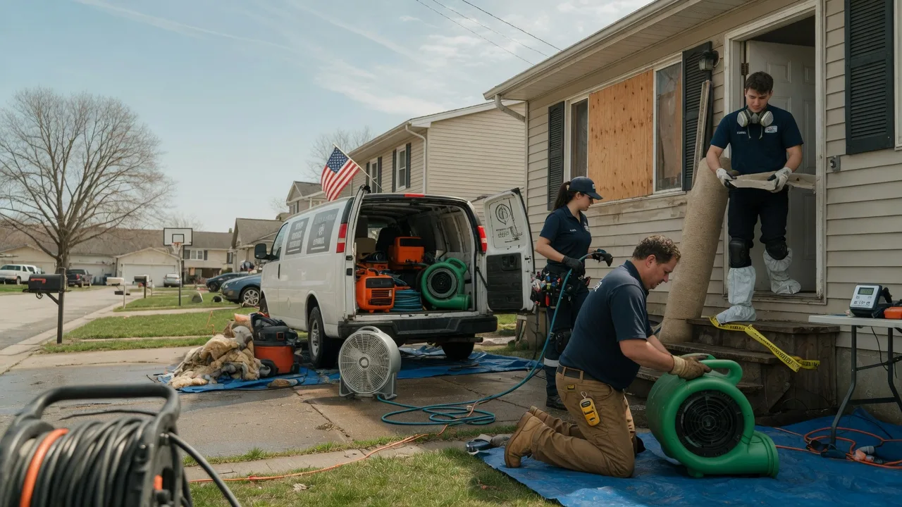 Water Damage Restoration in Center, MO near me